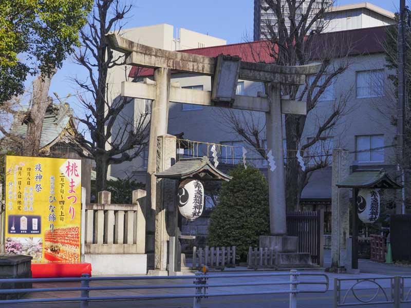 素盞雄神社的外側入口