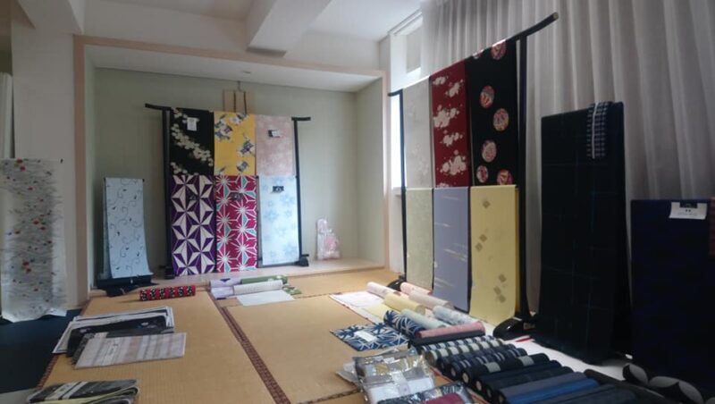 首次參加冬季化纖和服訂製會 4 和服訂製會現場
