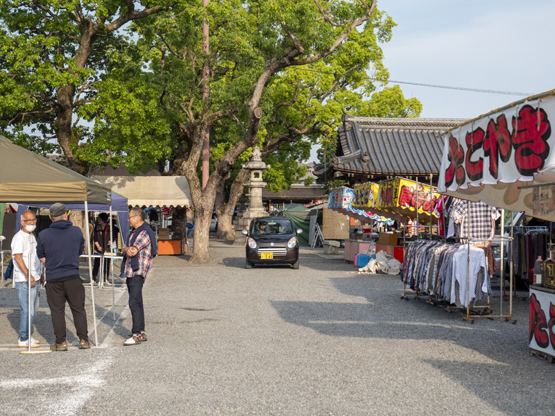 京都東寺弘法市逛街心得,太早會餓、太晚會逛不完的市集時間攻略 7 20240521 P1250036