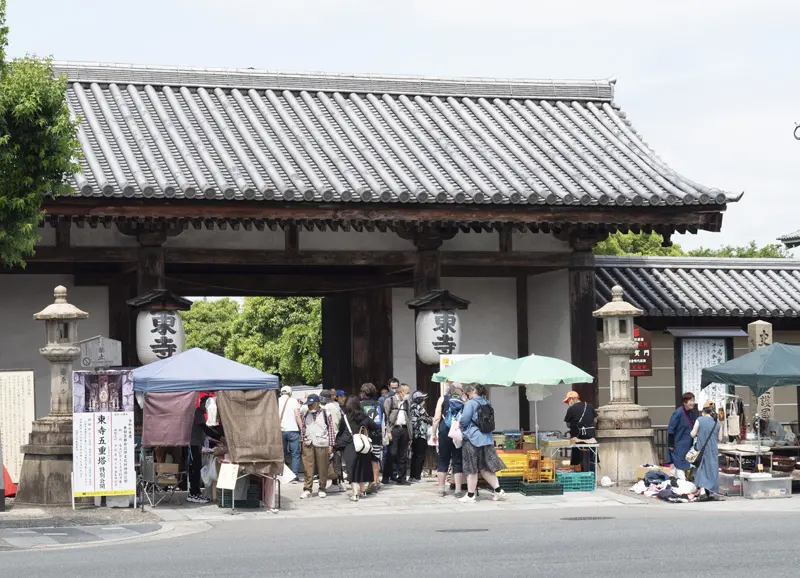 京都東寺弘法市逛街心得,太早會餓、太晚會逛不完的市集時間攻略 8 20240521 P1250122