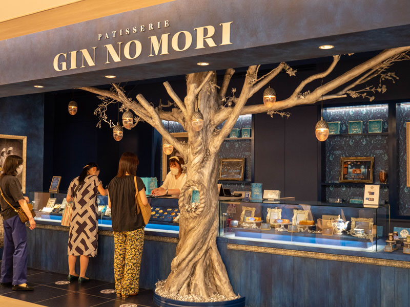 GIN NO MORI( 銀之森 ),從一頁式網站走進銀座本店,讓藏在餅乾罐裡的小森林圈粉 4 銀之森店鋪