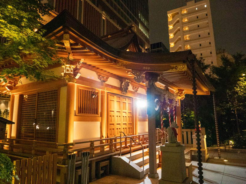 夜訪東京日本橋福德神社:高樓之間意外遇見芽吹稻荷,祈求金運與新的開始 7 24KKO 1240091