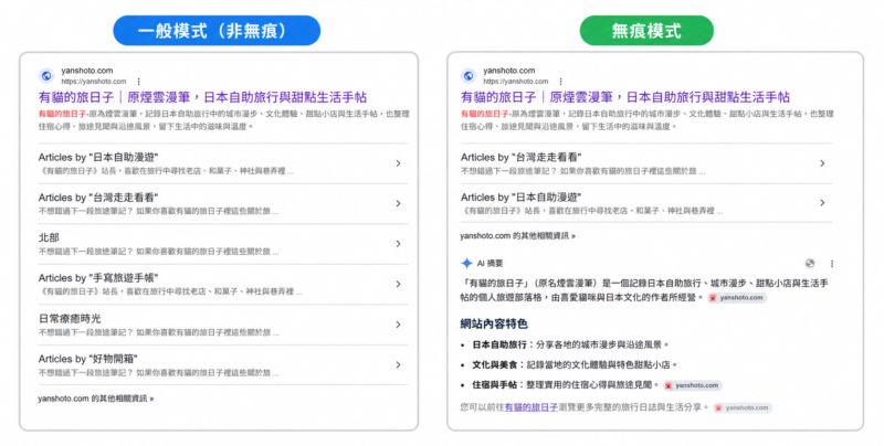 換名後網站名稱下方的 Sitelinks( 網站連結 )總算回來了,意外網站上了另一位大手的文章中 4 33bae954 0925 4836 9065 8e0663479e90 e1787249072775