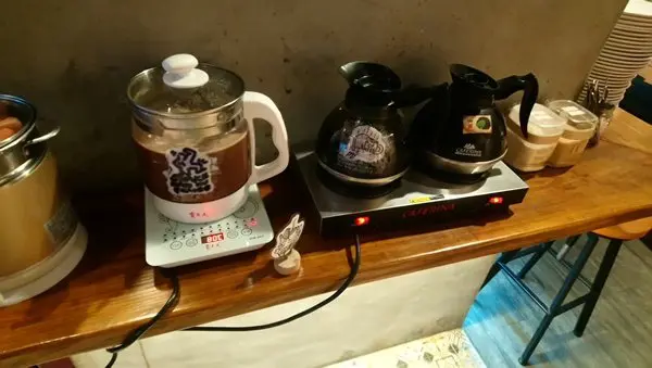 飲料區-可可、咖啡跟茶