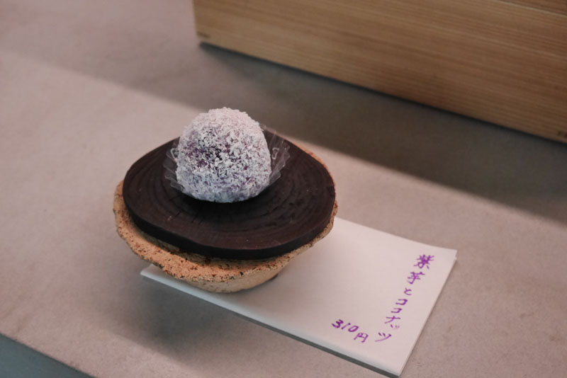 東京和菓子店家探訪:タケノとおはぎ 世田谷本店,把萩餅做成花朵的創作和菓子 6 P1190966