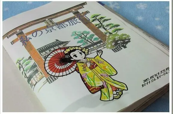 DIY 京都旅遊手帳大公開！第 1 次自助出國也能輕鬆遊日本，體驗日本古都的魅力