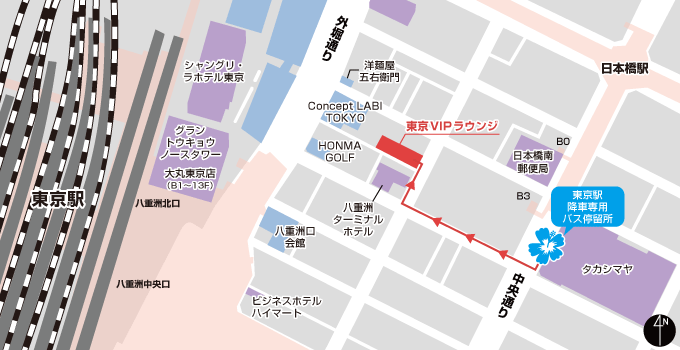 VIP Liner 東京到京都搭乘體驗:京都休息室使用心得,清晨抵達也能打理整齊再出發 5 tokyo off map